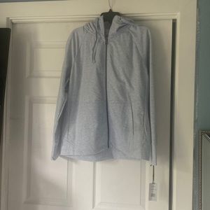 Blue jacket with soft lining